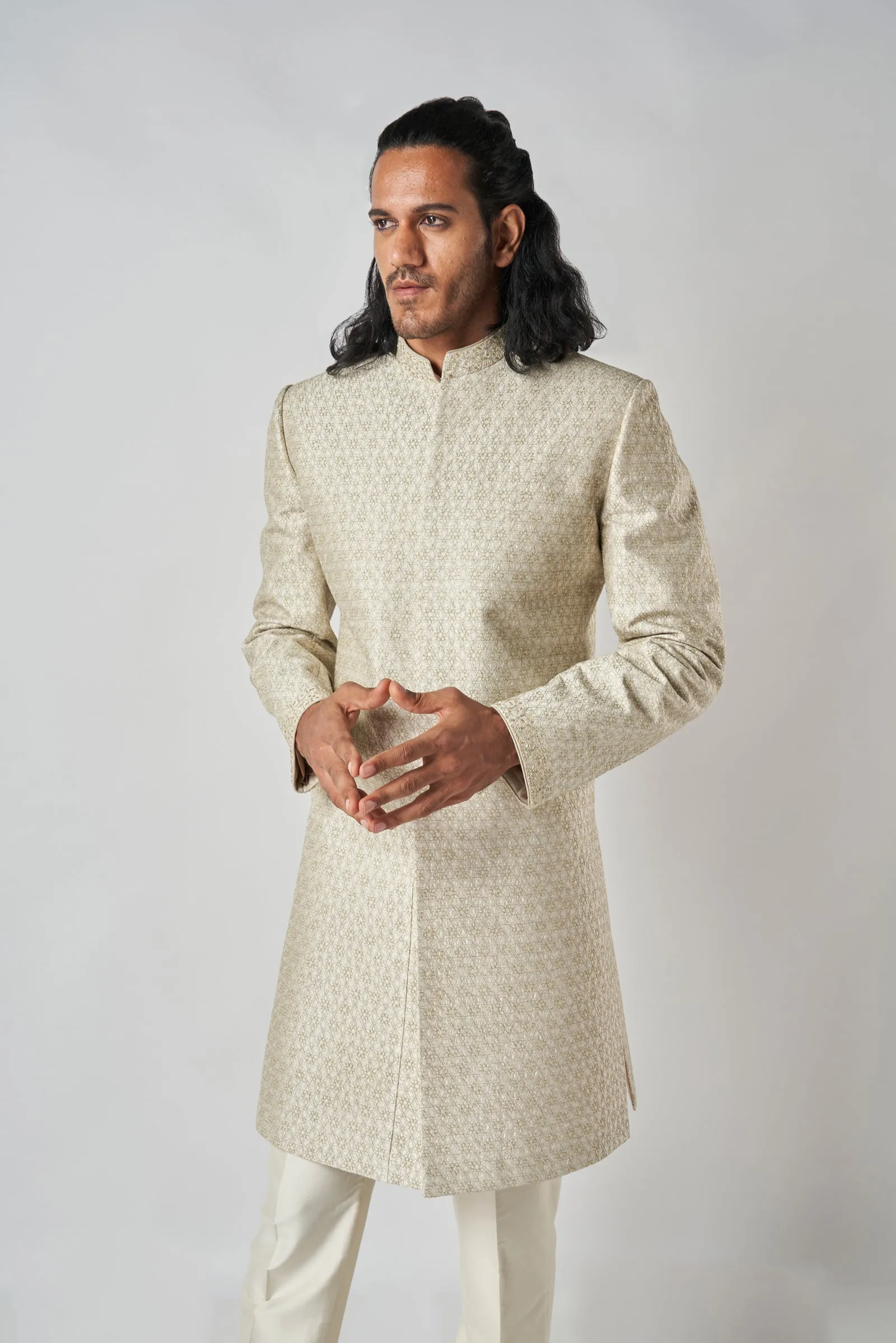 Moroccan Star Sherwani- Agastya