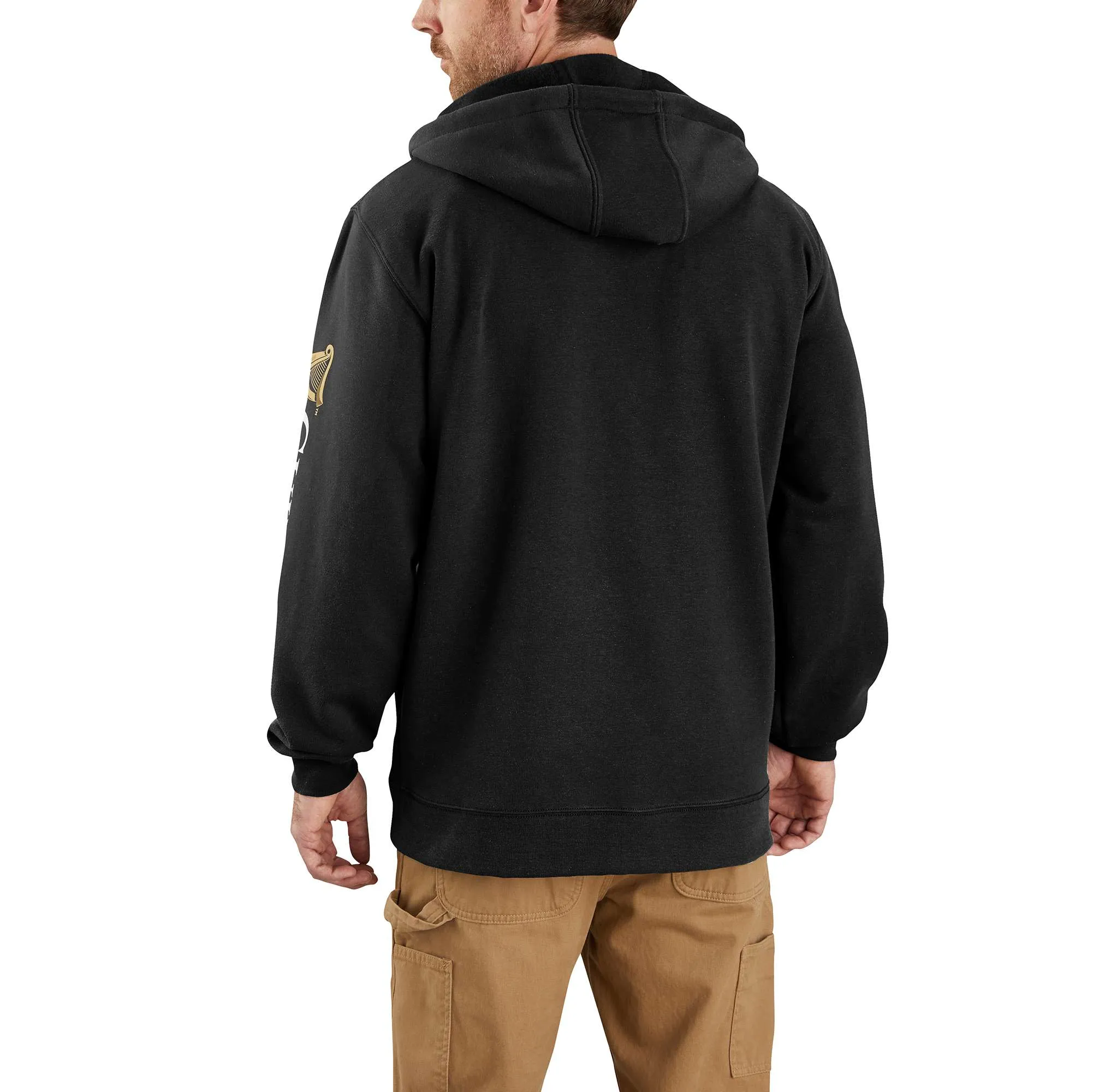 Original Fit Midweight Full-Zip Guinness Graphic Sweatshirt