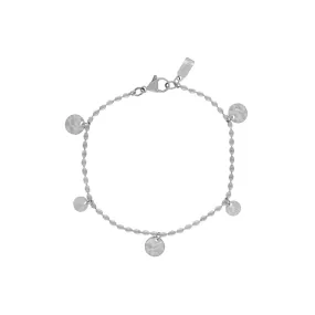 Passion Waterproof Dot Bracelet Silver Plating