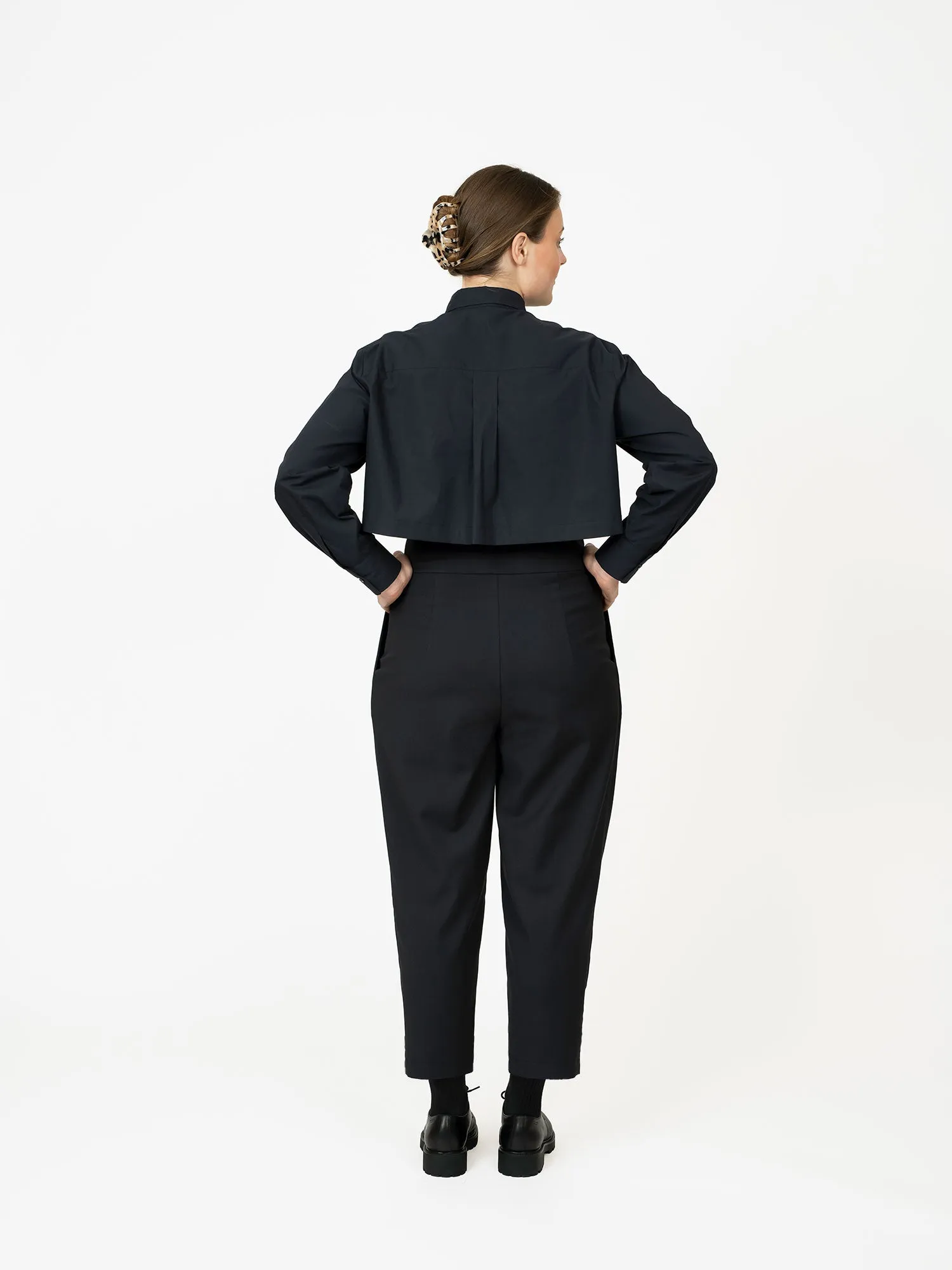 PLEATED TROUSERS PATTERN