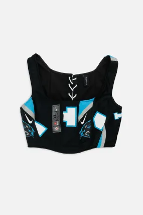 Rework Carolina Panthers NFL Corset - S