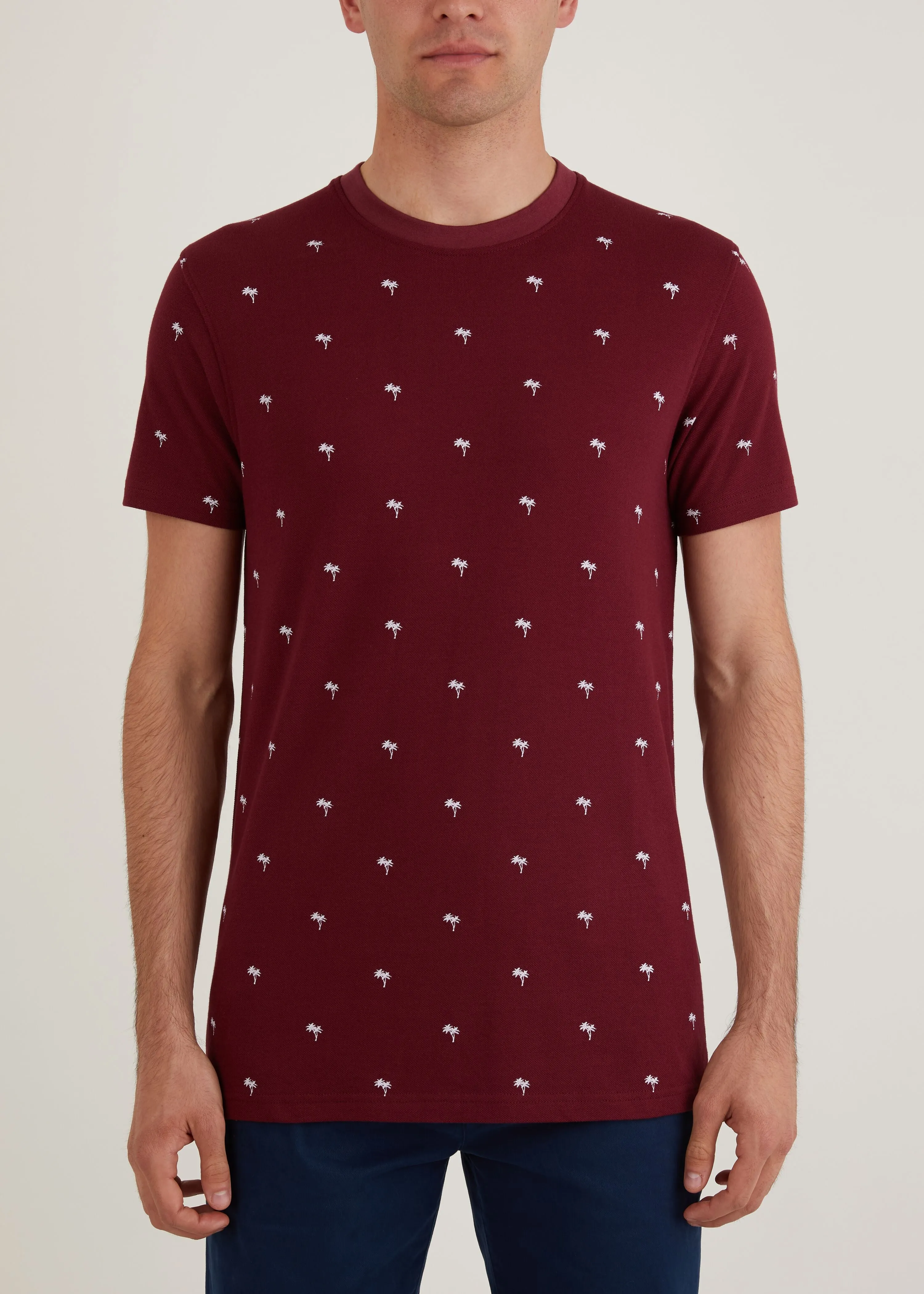 Sandunes T-Shirt - Burgundy