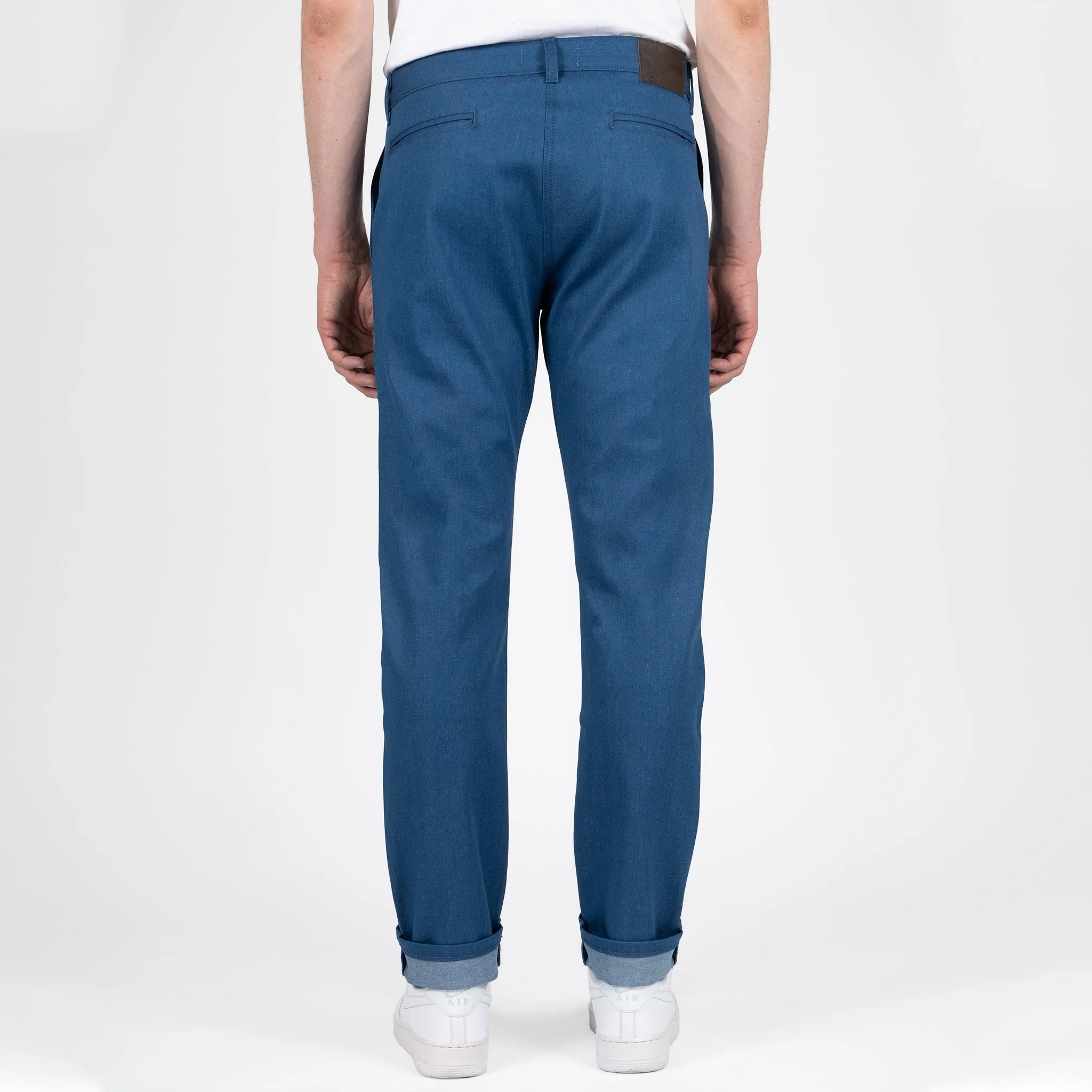 Slim Chino - Pale Indigo Stretch Chino