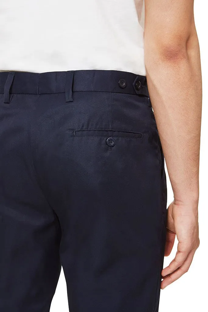 Slim Fit Trousers - Navy