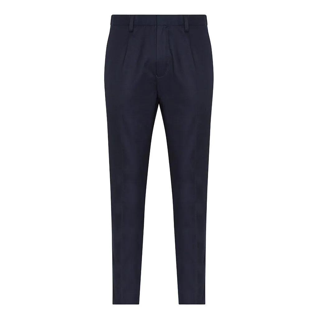 Slim Fit Trousers - Navy