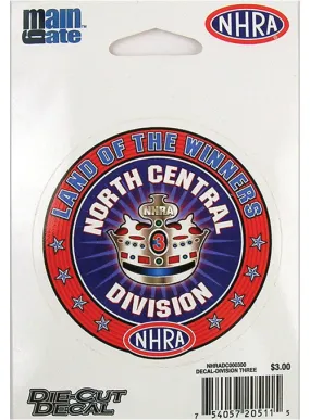 Small Division Three/North Central Division Decal