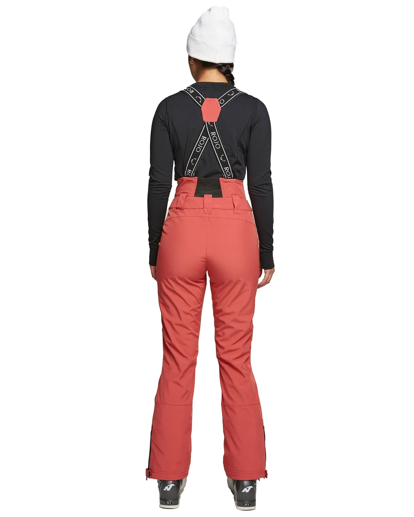 SOFTSHELL HIGH RISE PANT - MINERAL RED