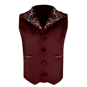 The Cameron Embroidered Vest - Multiple Colors