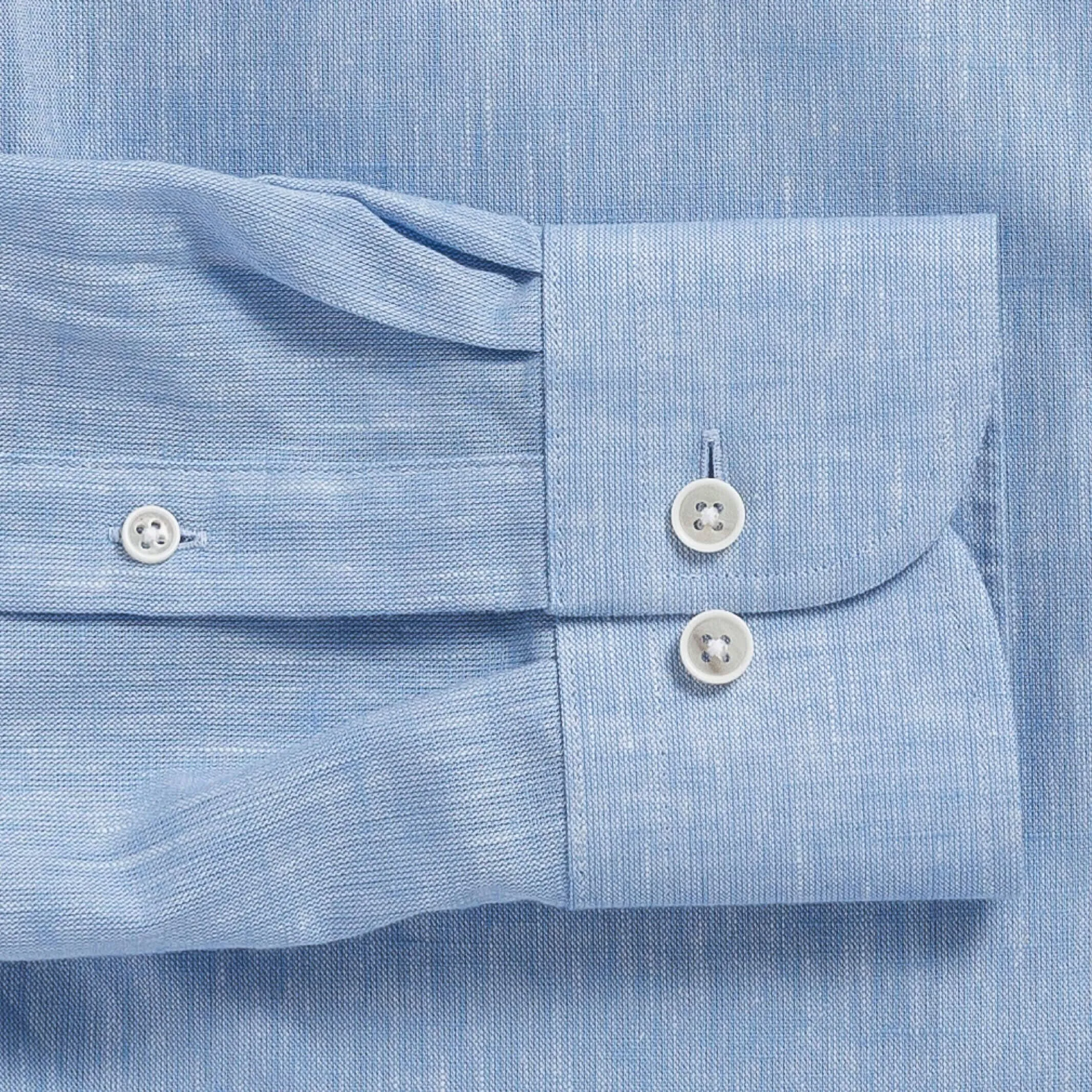 The Light Blue Sandoval Oxford Chambray Custom Shirt