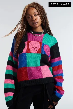 Triple Skull Knit