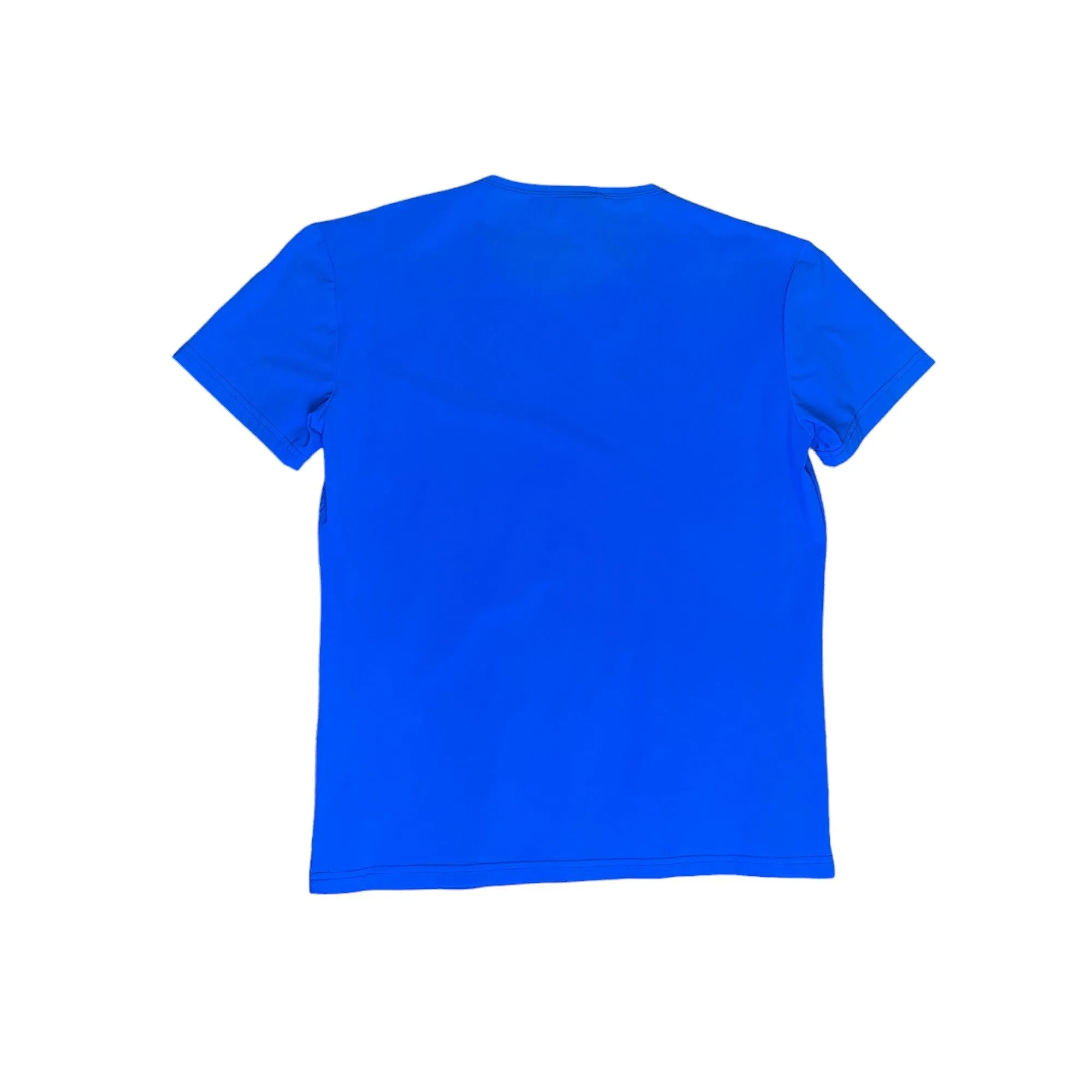 Vintage 90s Blue Versace Tee - Small