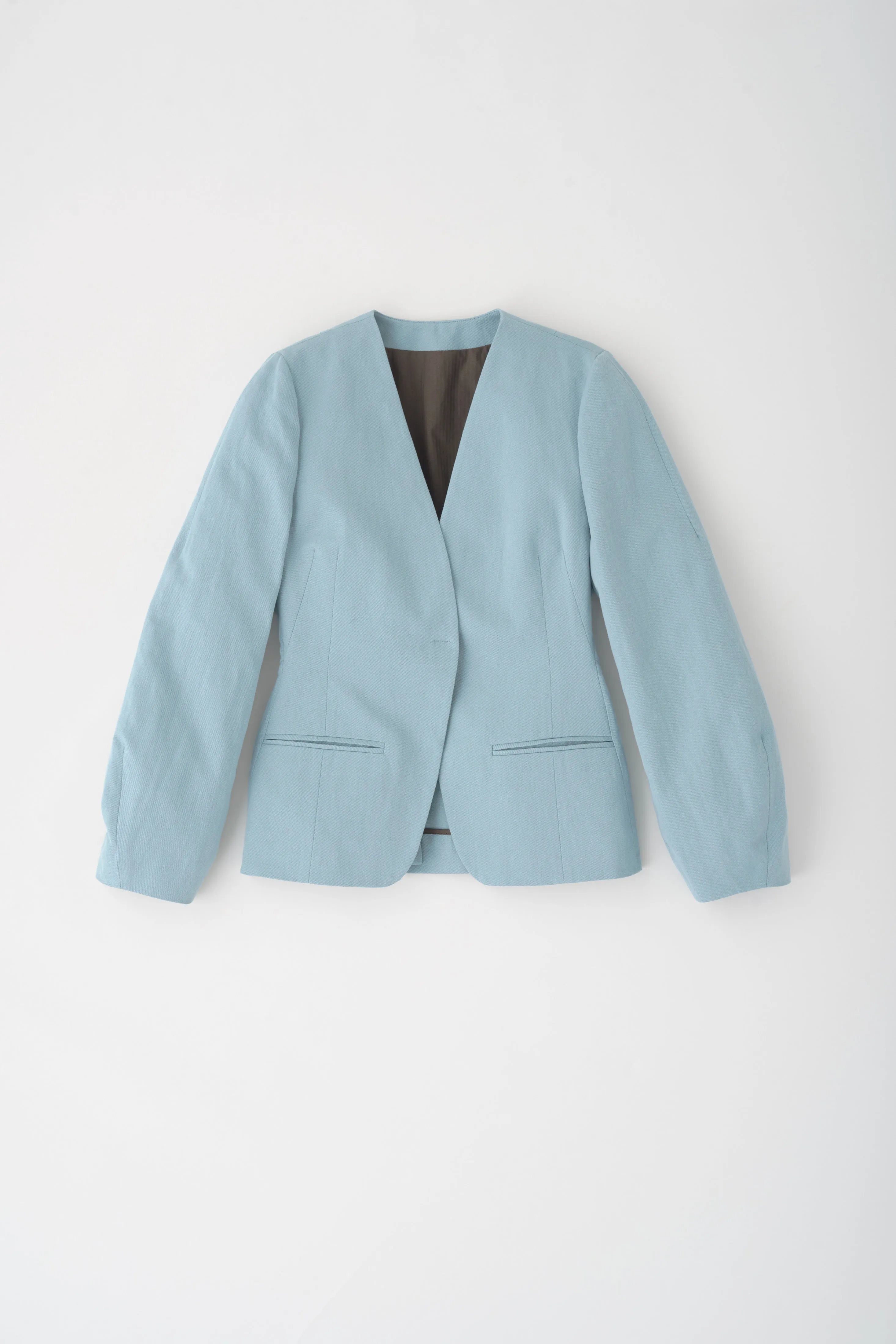 Women's Linen Scarab Blazer in Mirage